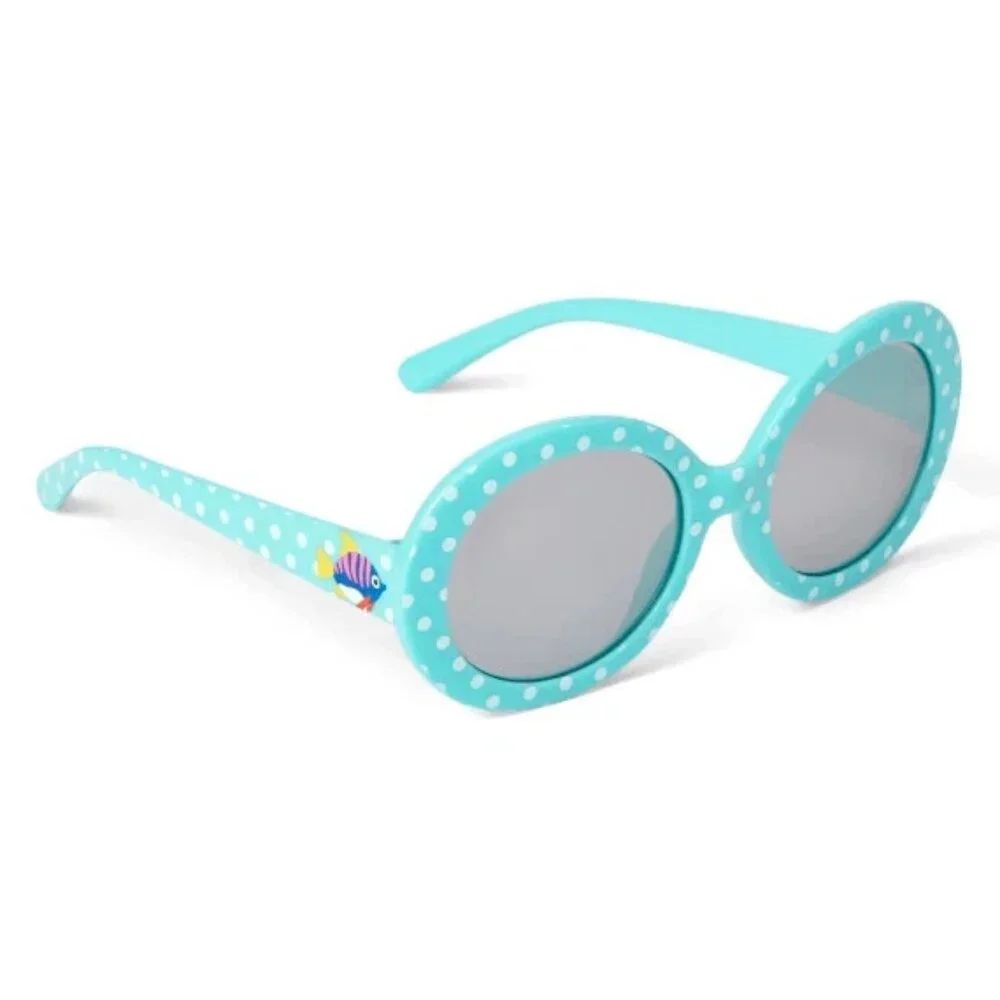 Gymboree Girls Polka Dot Fish Sunglasses Splish-Splash SIZE 6+ NWT